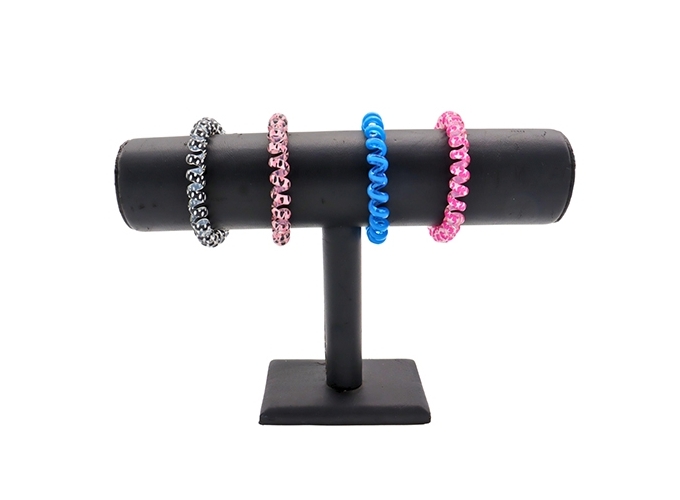 BRACELET RESSORT 5.5CM 6 COULEURS ASSORTIES (48)