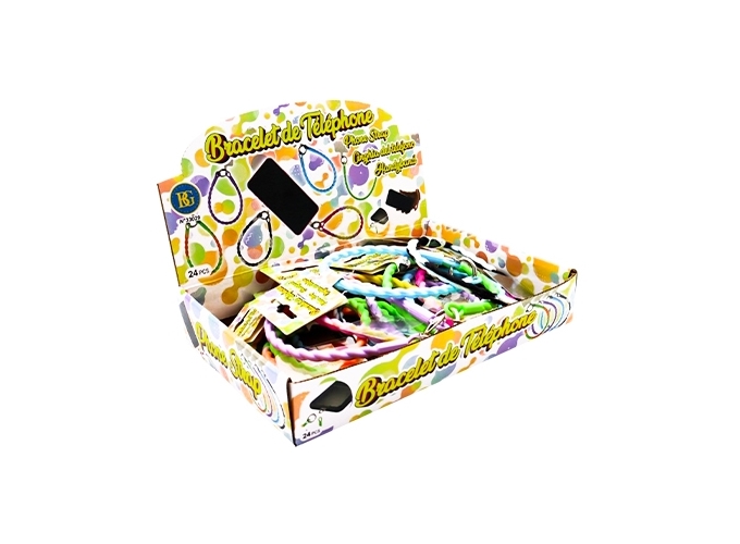 BRACELET TELEPHONE SILICONE 6C (24)