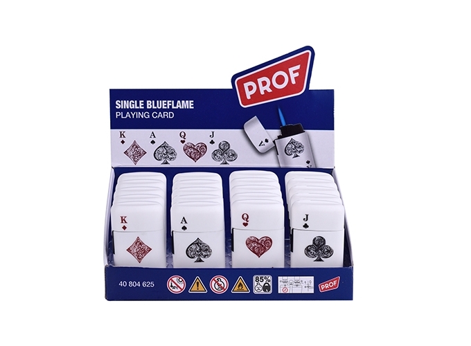 BRIQ. PROF AS CARD BLUE FLAME  (PR.20)