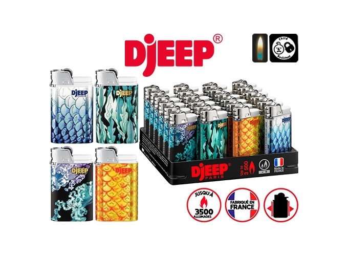 BRIQUET DJEEP ''UNDERWATER'' (BARQ. 24 PIECES)