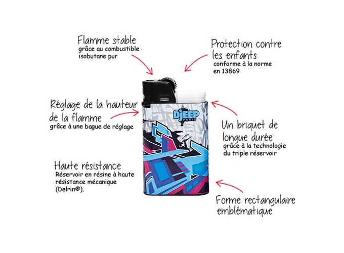 BRIQUET DJEEP ''URBAN'' (BARQ. 24 PIECES)