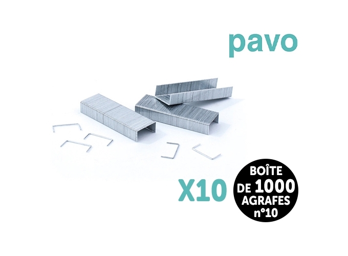 BTE 1000 AGRAFES N° 10  (10)