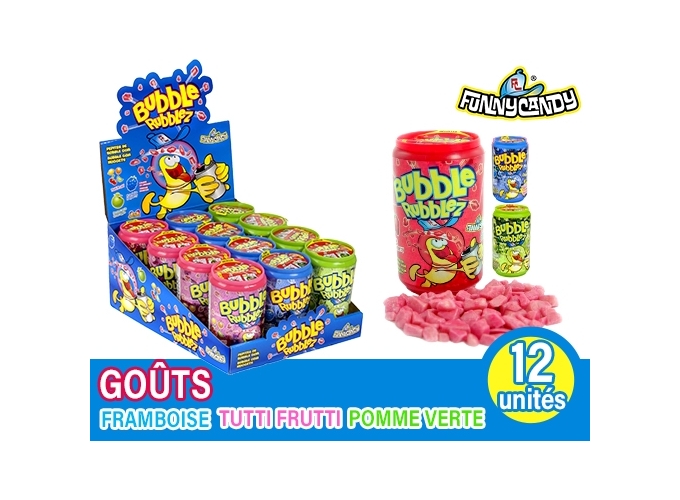 BTE 12 CANETTES PEPITES BUBBLE RUBBLEZ 3 ASS.  (1)