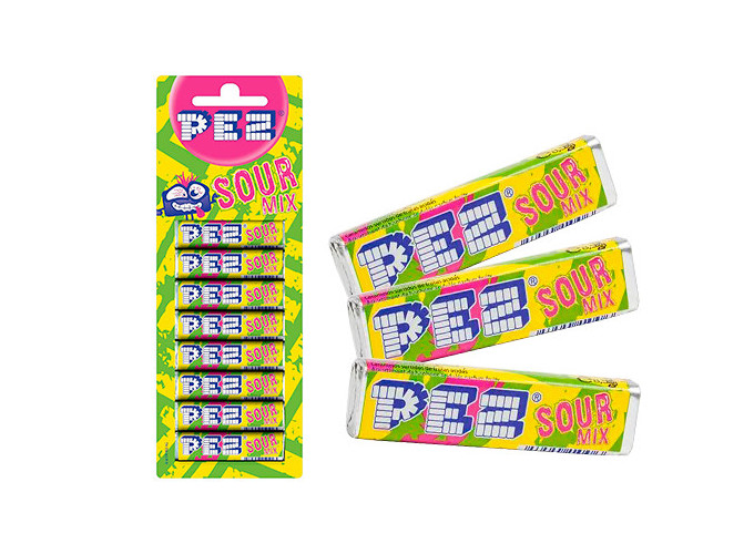 BTE 12 CARTES DE 8 RECH. PEZ SOUR (1)