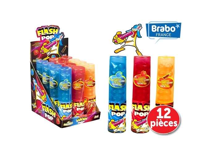 BTE. 12 SUCETTES FLASH POP