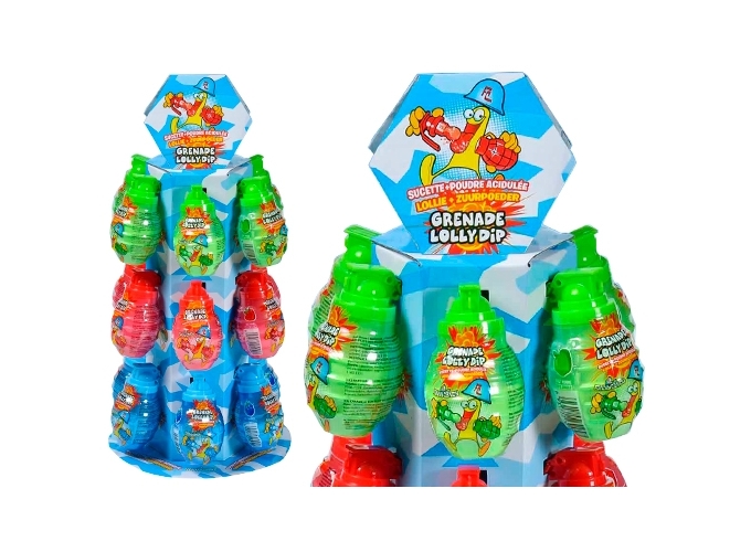 BTE 18 'SUCETTE' GRENADE LOLLY DIP (1)