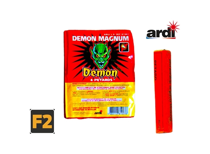 BTE 20 X 4 PETARD K2 DEMON MAGNUM 12,6X2,6CM (1)