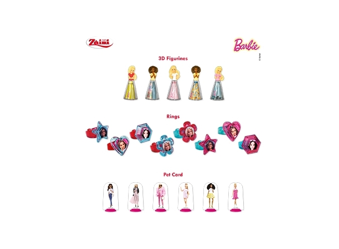 BTE 24  OEUF CHOCOLAT   BARBIE   (1)