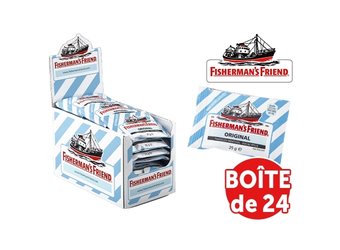 BTE 24 SACH. FISHERMAN'S EUCALYPTUS   MENTHOL