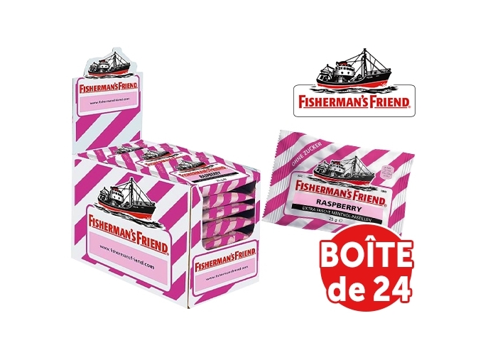 BTE 24 SACH. FISHERMAN'S FRAMBOISE