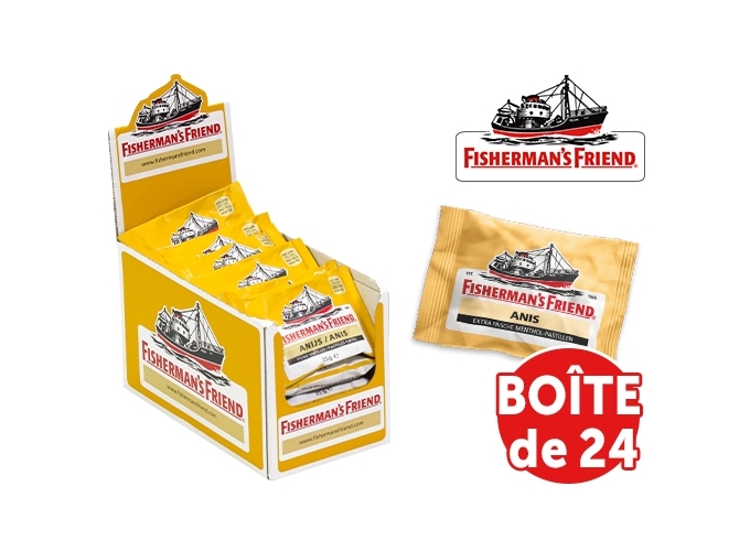 BTE 24 SACH. FISHERMAN'S MENTHOL ANIS
