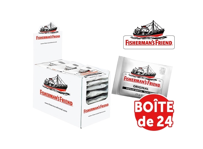 BTE 24 SACH. FISHERMAN'S ORIGINAL EUCALYP-MENTHOL