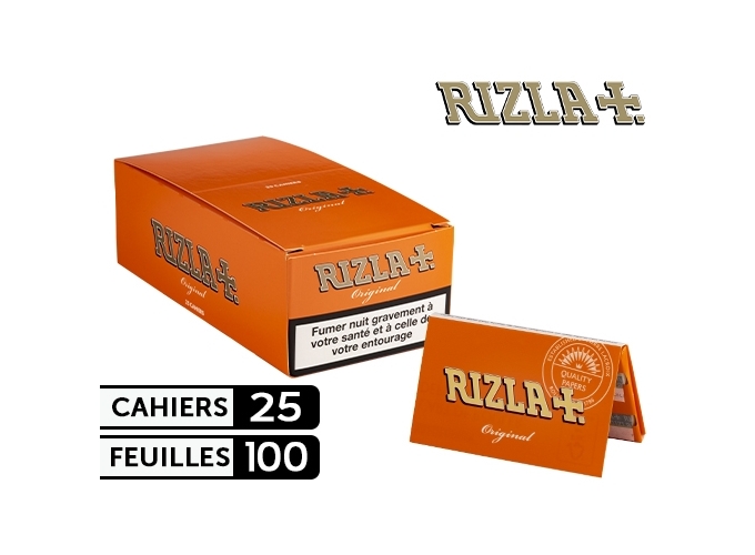 BTE 25 CAHIERS 100F RIZLA ORIGINAL  (1)