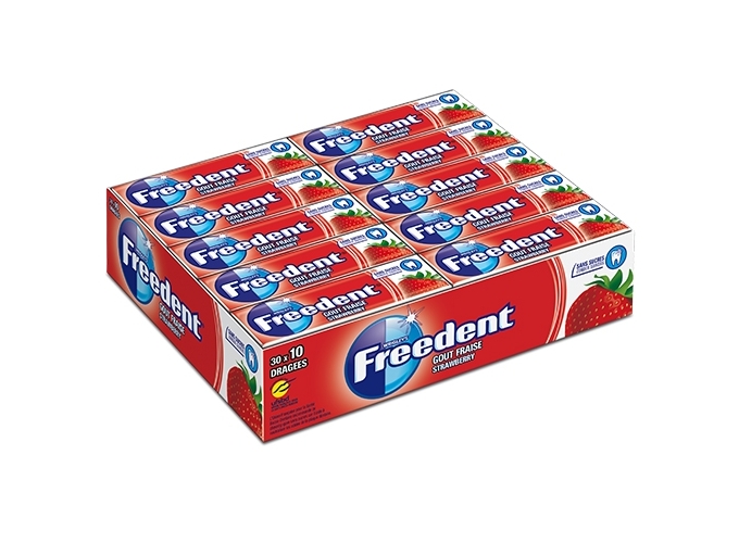 BTE 30 ETUIS FREEDENT FRAISE (1)