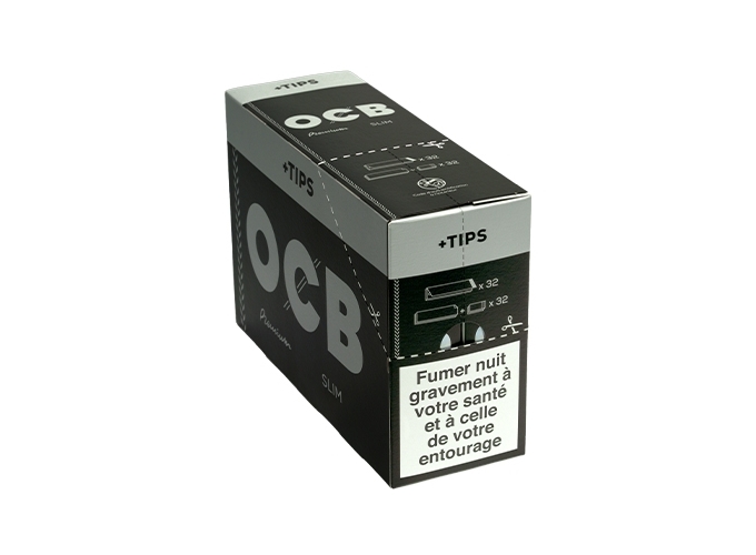 BTE 32 CAHIERS 32F OCB SLIM PREMIUM   FILTR CARTON