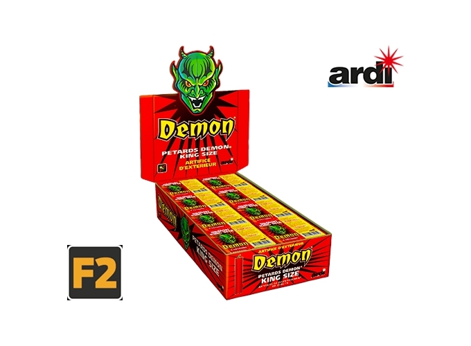 BTE 40 X 6 PETARD K1 DEMON KING SIZE 7,5X1,4CM (1)