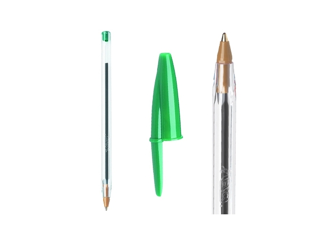 BTE 50 BIC CRISTAL PTE MOYENNE VERT (1)