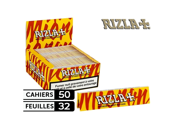 *BTE 50 CAHIERS RIZLA STREET EDITION SLIM (1)