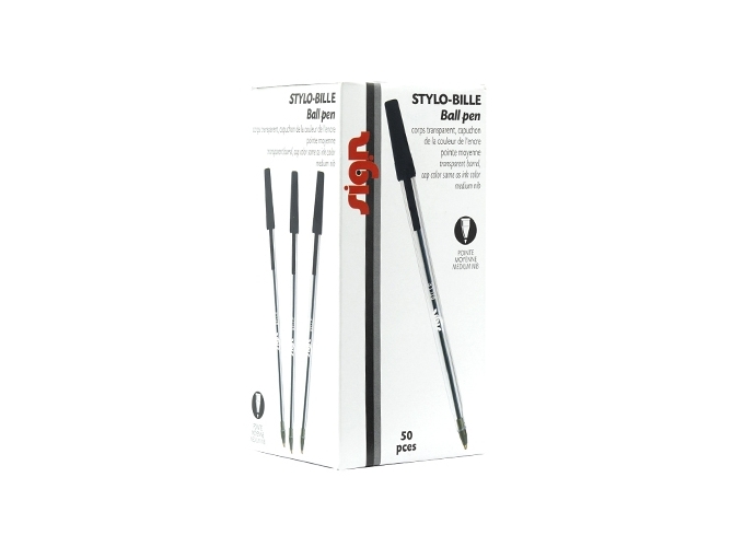 BTE 50 STYLOS BILLE NOIR (1)