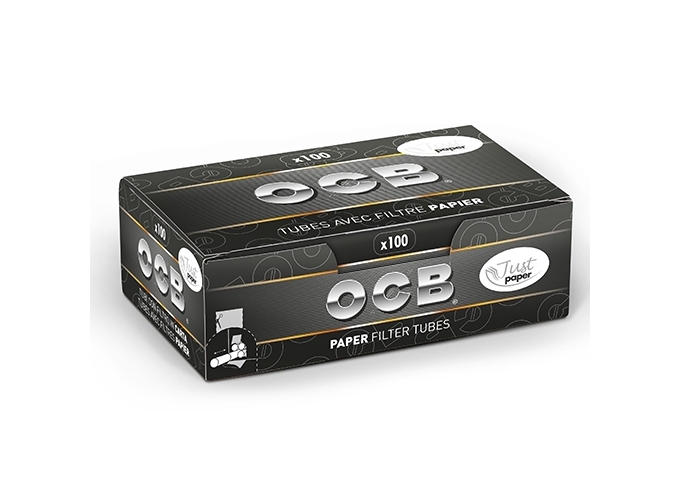 BTE DE 100 TUBES OCB FILTRE PAPIER (100)