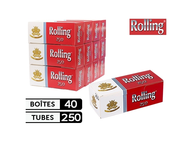 BTE DE 250 TUBES ROLLING (40)