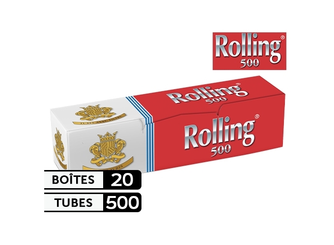 BTE DE 500 TUBES ROLLING (20)
