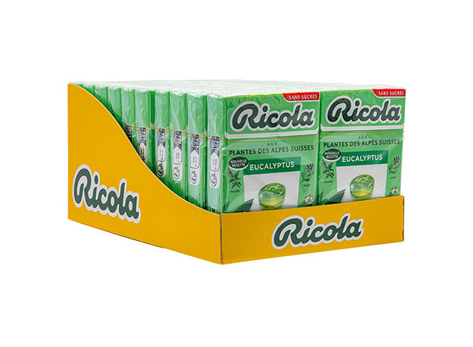 BTE RICOLA 20 ETUIS 50g BONBONS EUCALYPTUS (1)