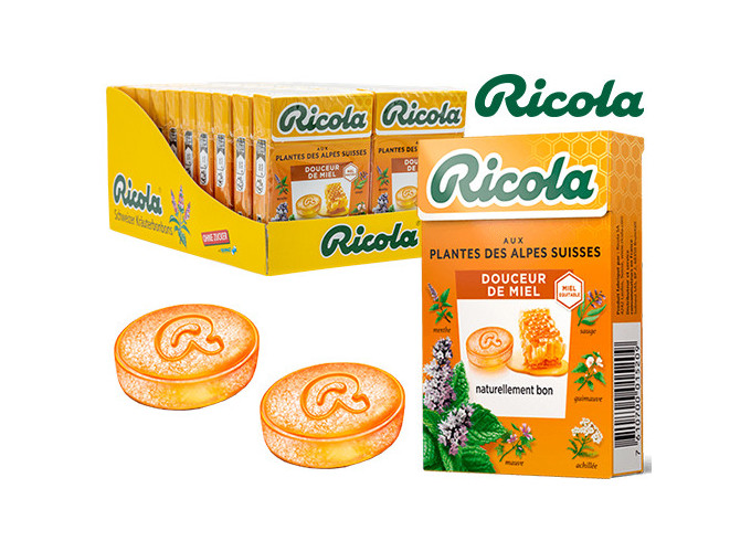 BTE RICOLA 20 ETUIS 50g DOUCEUR DE MIEL (1)