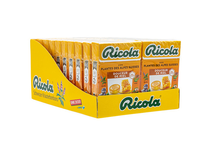 BTE RICOLA 20 ETUIS 50g DOUCEUR DE MIEL (1)