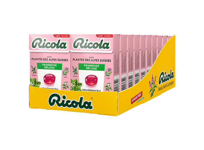 BTE RICOLA 20 ETUIS 50g FRAMBOISE MELISSE (1)