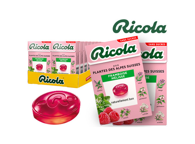 BTE RICOLA 20 ETUIS 50g FRAMBOISE MELISSE (1)