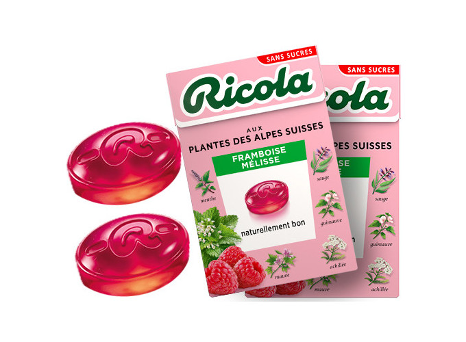 BTE RICOLA 20 ETUIS 50g FRAMBOISE MELISSE (1)