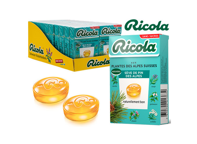 BTE RICOLA 20 ETUIS 50g SEVE DES PINS (1)