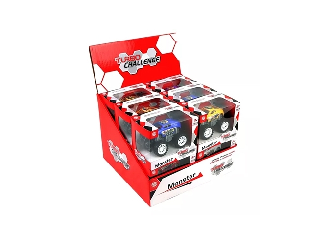 BTE VEHICULE 4X4 PLAST. 11CM FRICT. 4  ASS (PR.12)