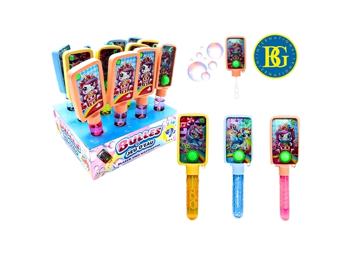BULLES DE SAVON WATER GAME LICORNE 30ML 21CM (12)