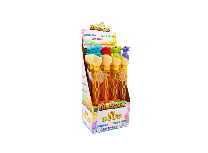 BULLES SAVON OEUF DINOSAURE 120ML 36.5CM (12)