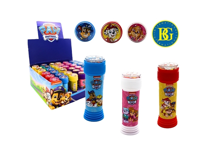 BULLES SAVON PAT PATROUILLE 11CM 60 ML (BTE.36)