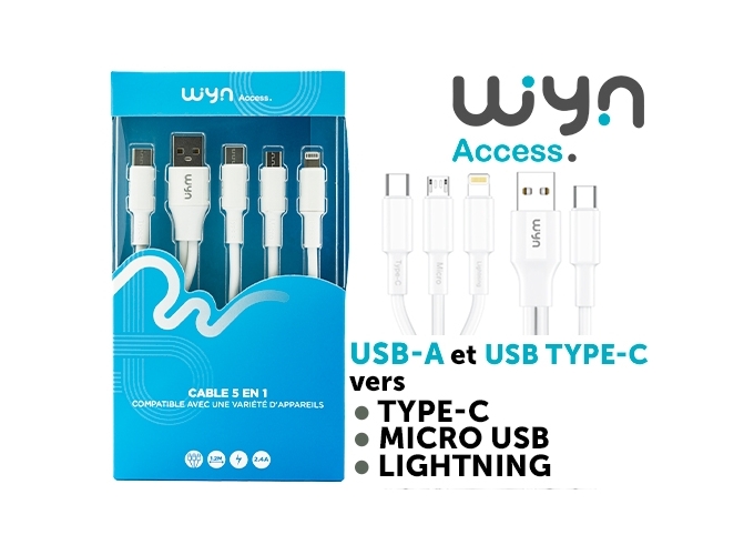 CABLE 5 EN 1  STANDARD   2.4A            (1)