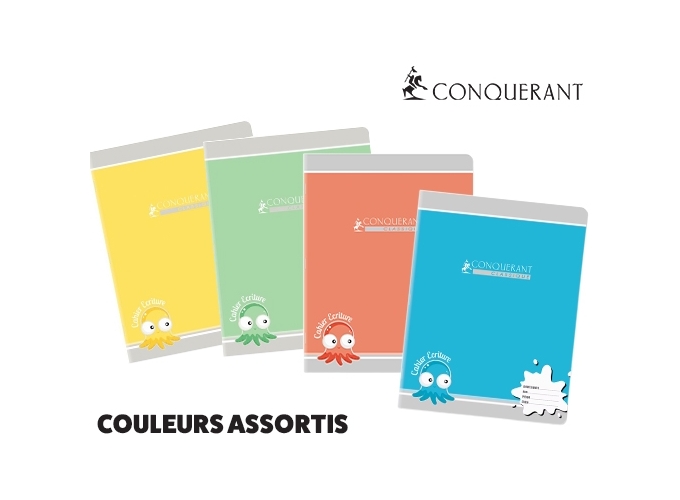 CAHIER 170X220 90g LIGNE 3MM 32P (20)