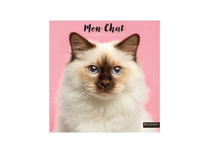 CALEND. 2026  30X30 ILLUSTRE 1 MOIS P. CHATS