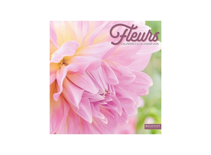 CALEND. 2026  30X30 ILLUSTRE 1 MOIS P. FLEURS