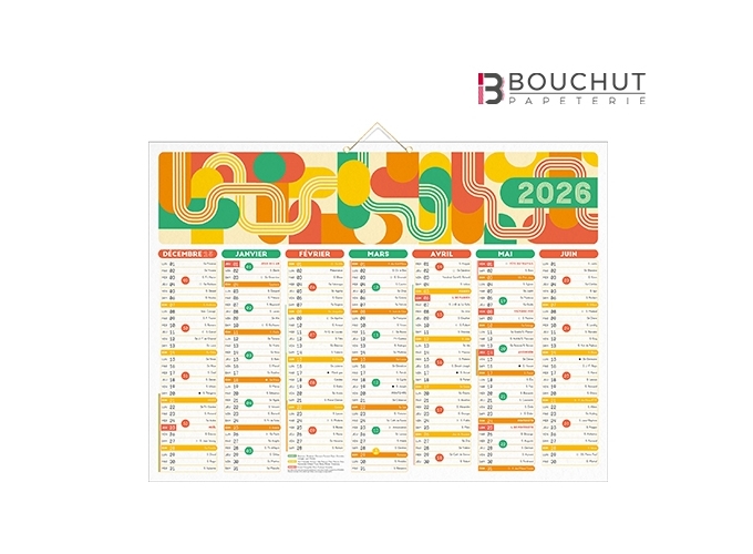 CALEND. 2026 40,5X55 AIR DU TEMPS 7 MOIS FACE (25)