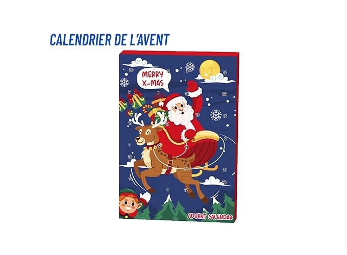 CALENDRIER DE L'AVENT CHOCOLAT NOEL (24)