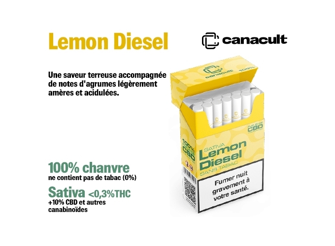 CANACULT PRE ROLLS LEMON OG (CART 10)