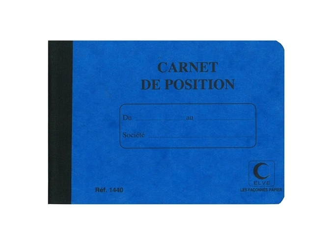 CARNET DE POSITION 114X156 PIQURE 80P (4)
