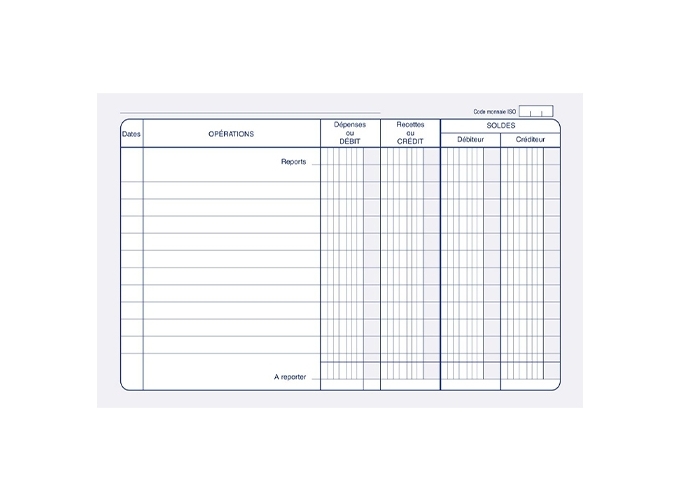 CARNET DE POSITION 114X156 PIQURE 80P (4)