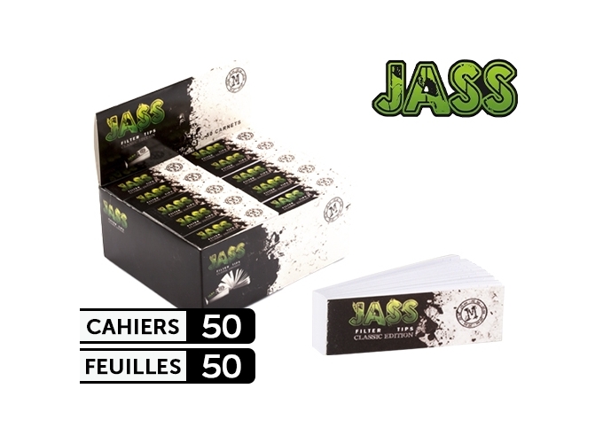 CARNET FILTRES CARTON JASS 20MM  (BTE.50)