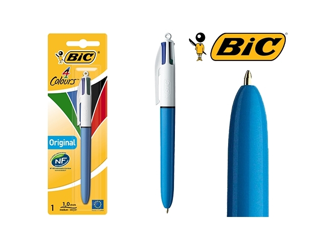 CARTE 1 BIC 4 COULEURS PTE MOYENNE (20)