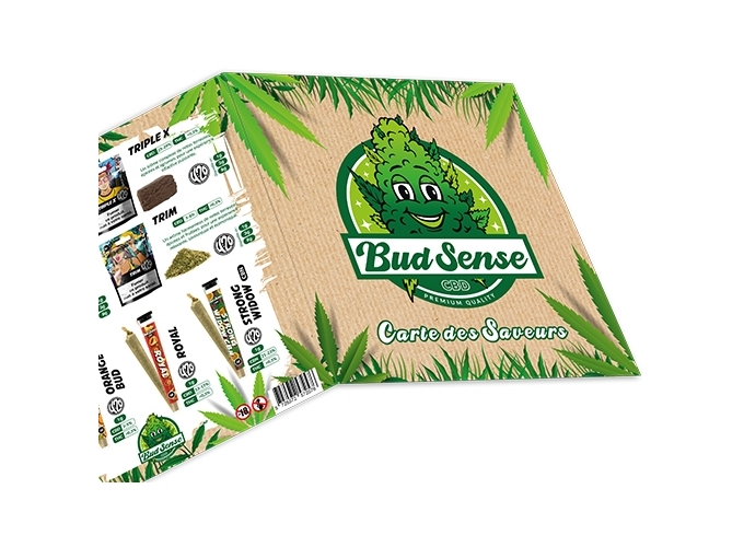 CARTE SAVEUR CBD BUDSENSE