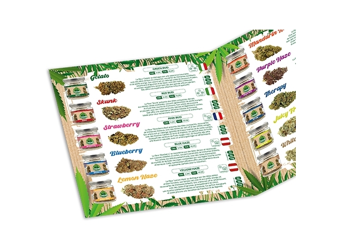 CARTE SAVEUR CBD BUDSENSE